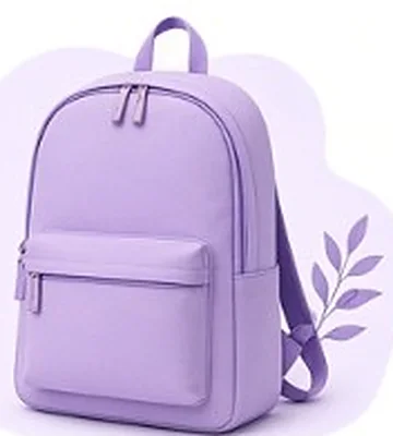 Lavender everyday backpack