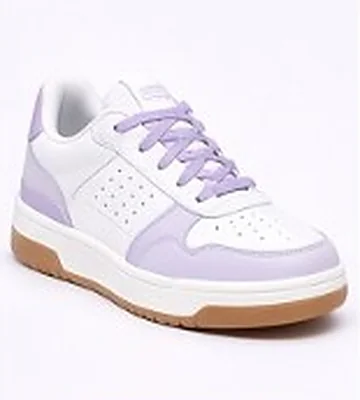 Lilac court sneaker