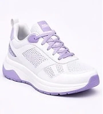 Violet runner sneaker